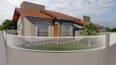 house em Rua Doutor Blumenau, Encano - Indaial - SC