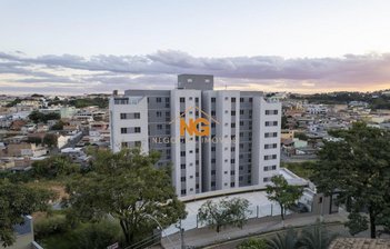 apartment em Alameda dos Pintassilgos, Cabral - Contagem - MG