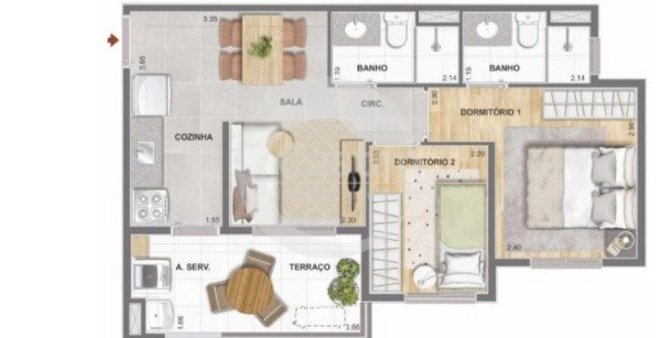 Cômodo Condomínio