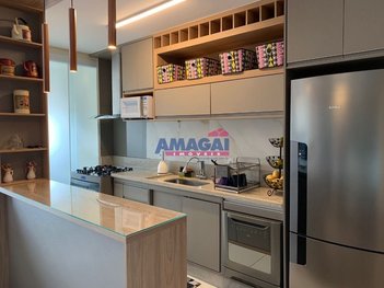 apartment em Avenida Maria Augusta Fagundes Gomes, Residencial São Paulo - Jacareí - SP