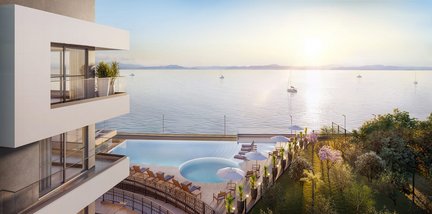 apartment em Estrada Haroldo Soares Glavan, Cacupé - Florianópolis - SC