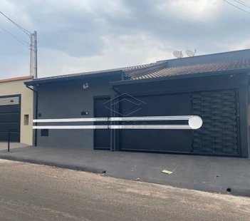 house em Avenida Carlos Travain, Vila Professor Simões - Agudos - SP