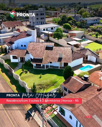 house em Rua Borges de Medeiros, Nonoai - Nonoai - RS