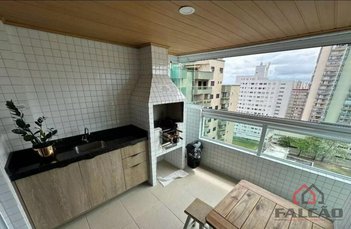 apartment em Rua Carlos José Borstens, Aviação - Praia Grande - SP