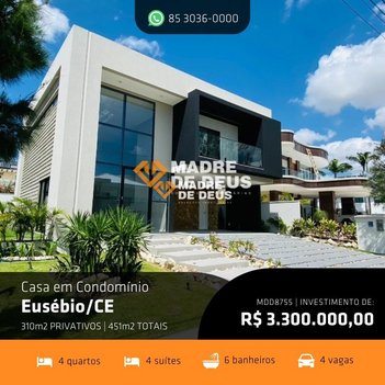 house em Avenida Nova do Contorno, Pires Façanha - Eusébio - CE