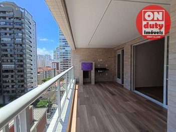 apartment em Avenida Almirante Cochrane, Aparecida - Santos - SP
