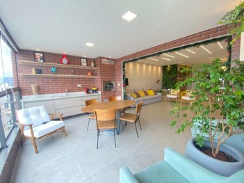 apartment em Praça das Américas, Guilhermina - Praia Grande - SP