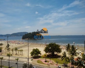 apartment em Avenida Manoel da Nóbrega, Itararé - São Vicente - SP