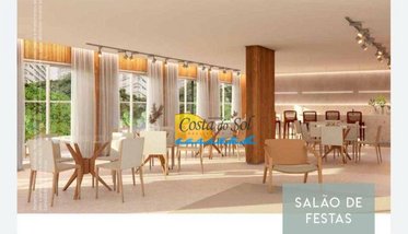 apartment em Rua Caribas, Aviação - Praia Grande - SP