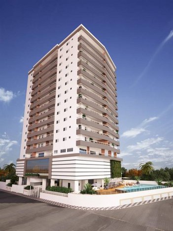 apartment em Rua Campos do Jordão, Real - Praia Grande - SP