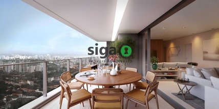 apartment em Rua Califórnia, Cidade Monções - São Paulo - SP