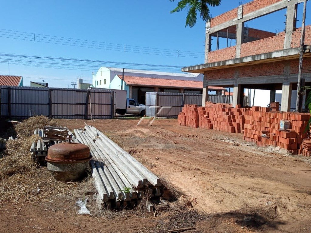 Área para estacionamento