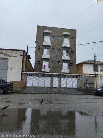 apartment em Rua Cásper Líbero, Cidade Naútica - São Vicente - SP