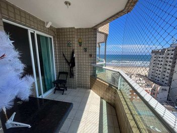 apartment em Rua Balneário Camboriu, Aviação - Praia Grande - SP