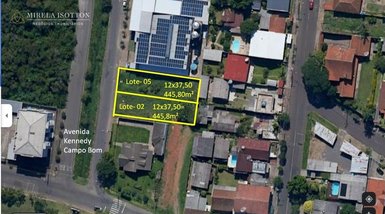 land_lot em Avenida Kennedy, Campo Bom - Campo Bom - RS