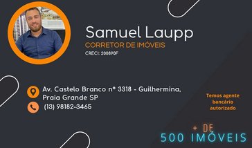 apartment em Rua Padre José de Anchieta, Aviação - Praia Grande - SP