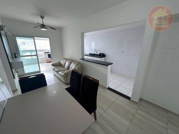 apartment em Rua João Piedade Gomes, Caiçara - Praia Grande - SP