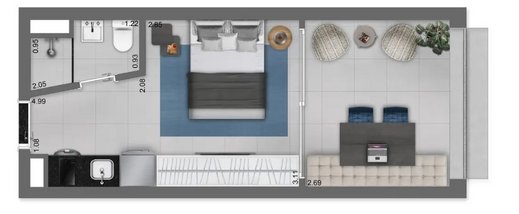 apartment em Rua Melo Alves, Cerqueira César - São Paulo - SP
