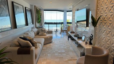 apartment em Avenida Beira Mar, Praia do Morro - Guarapari - ES