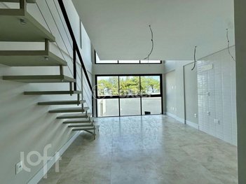apartment em Estrada Haroldo Soares Glavan, Cacupé - Florianópolis - SC