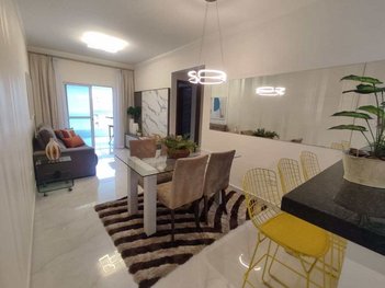apartment em Rua José da Silva Machado, Tupi - Praia Grande - SP