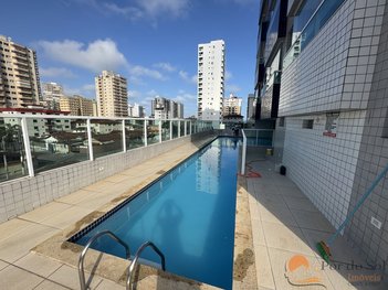 apartment em Rua Francisco Pettinati, Ocian - Praia Grande - SP