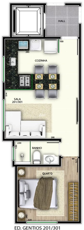 apartment em Rua Gentios, Coração de Jesus - Belo Horizonte - MG