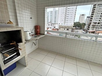 apartment em Rua Bacairis, Aviação - Praia Grande - SP