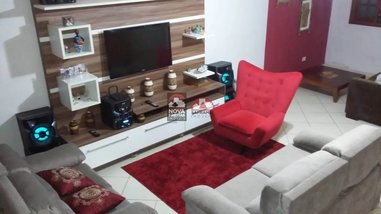 house em Rua Rouxinol, Jardim das Gaivotas - Caraguatatuba - SP