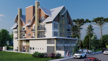 apartment em Borges de Medeiros, Centro - Canela - RS