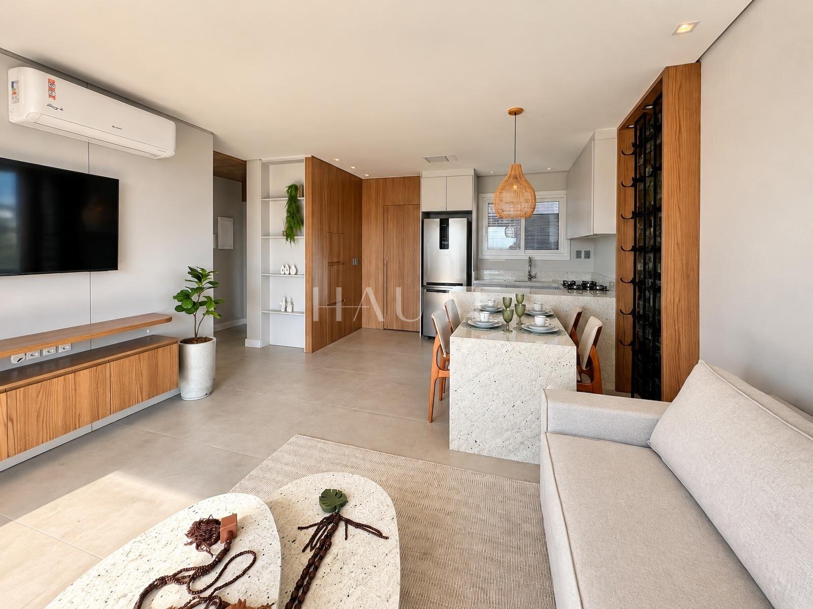 Apartamento de 91m² com Vista para o Mar e Rio no Ed