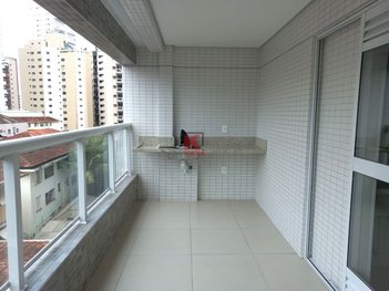 apartment em Rua Dom Lara, Boqueirão - Santos - SP