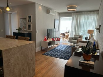 apartment em Rua Sansão Alves dos Santos, Cidade Monções - São Paulo - SP