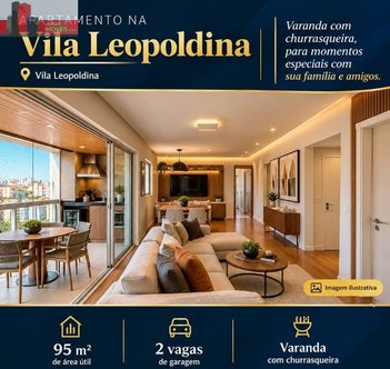 apartment em Rua Carlos Weber, Vila Leopoldina - São Paulo - SP