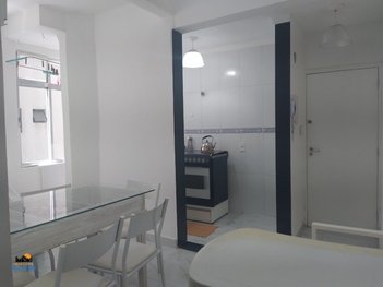 apartment em Avenida Manoel da Nóbrega, Itararé - São Vicente - SP