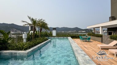 apartment em Estrada Haroldo Soares Glavan, Cacupé - Florianópolis - SC