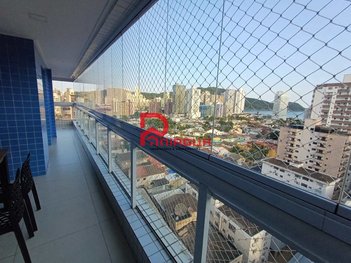 apartment em Avenida Marechal Hermes, Canto do Forte - Praia Grande - SP