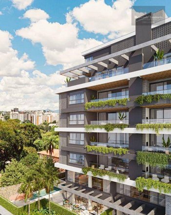 apartment em Rua Professor Arthur Loyola, Cabral - Curitiba - PR