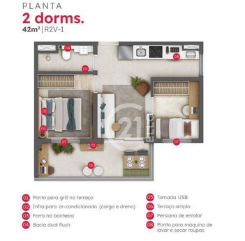 apartment em Avenida Doutor Cardoso de Melo, Vila Olímpia - São Paulo - SP