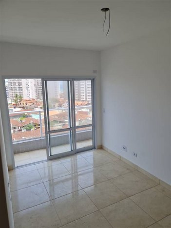apartment em Rua Trinta e Um de Março, Mirim - Praia Grande - SP