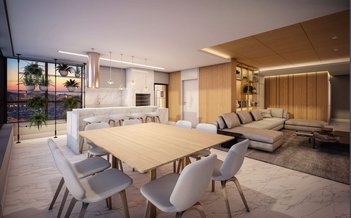 apartment em Rua Deputado Heitor Alencar Furtado, Mossunguê - Curitiba - PR