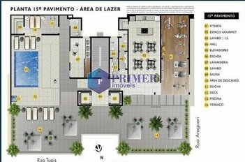 apartment em Rua dos Tupis, Barro Preto - Belo Horizonte - MG