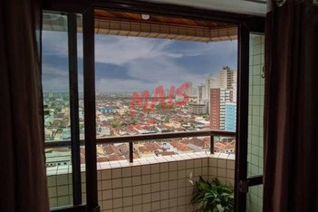 apartment em Rua Mário Daige, Maracanã - Praia Grande - SP
