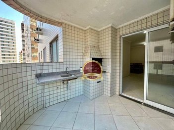 apartment em Rua Pero Vaz de Caminha, Aviação - Praia Grande - SP