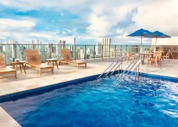 apartment em Rua Visconde de Jequitinhonha, Boa Viagem - Recife - PE