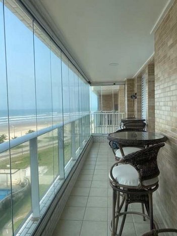 apartment em Avenida Presidente Castelo Branco, Mirim - Praia Grande - SP