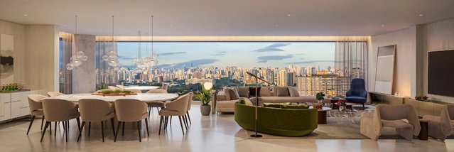 apartment em Avenida República do Líbano, Ibirapuera - São Paulo - SP