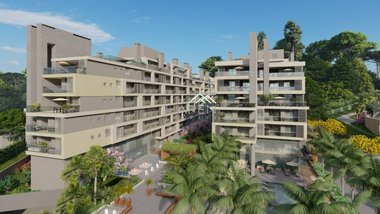 apartment em Rua Clara Vendramin, Mossunguê - Curitiba - PR