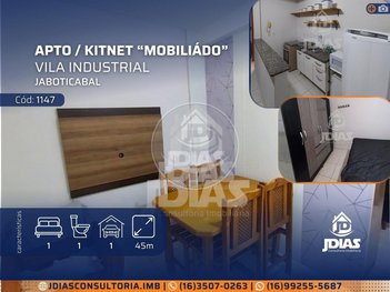 apartment em Avenida Jaime Ribeiro, Vila Industrial - Jaboticabal - SP