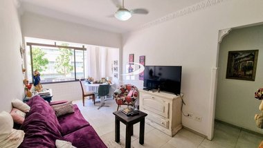 apartment em Avenida Conselheiro Nébias, Encruzilhada - Santos - SP